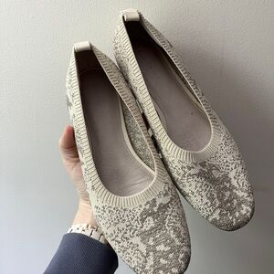 Sanctuary Woven Snakeskin Flat